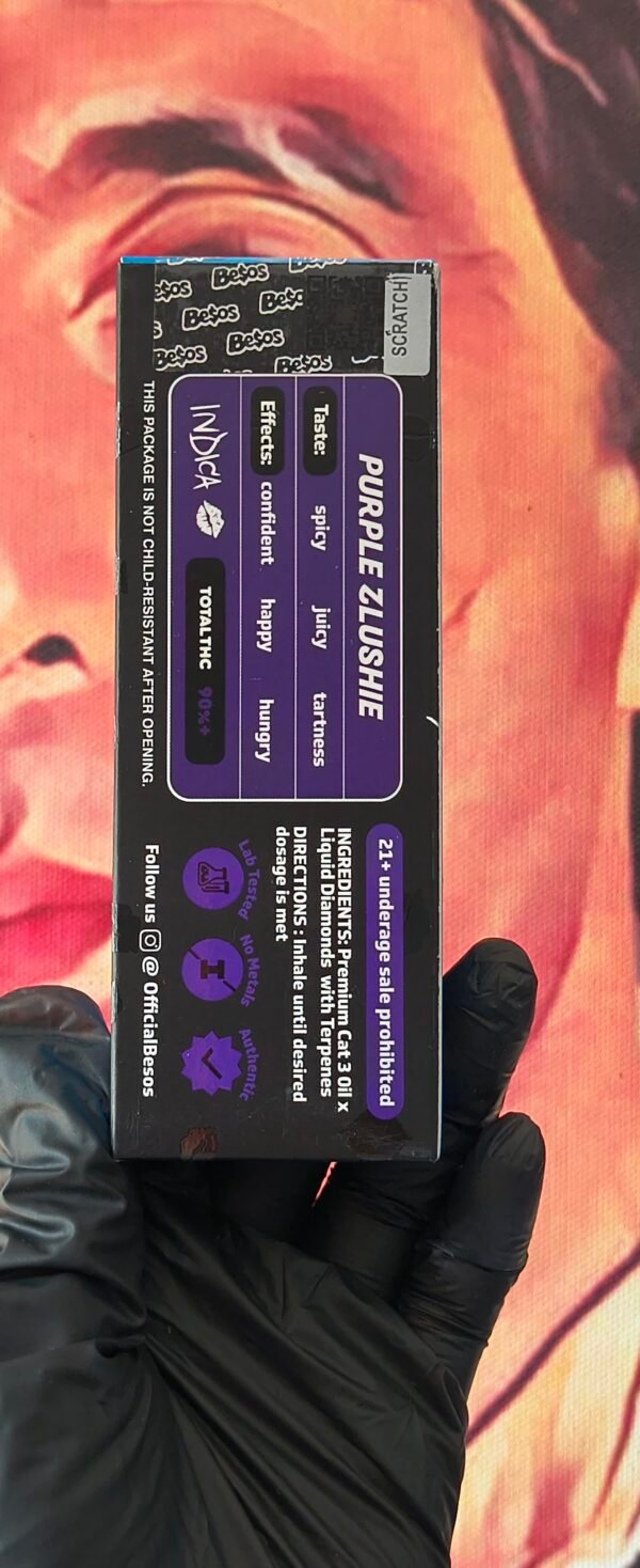 BESOS AZUL PURPLE ZLUSHIE (INDICA) 2gr